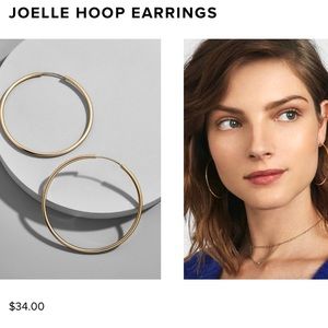 BAUBLEBAR Gold Hoop Earrings